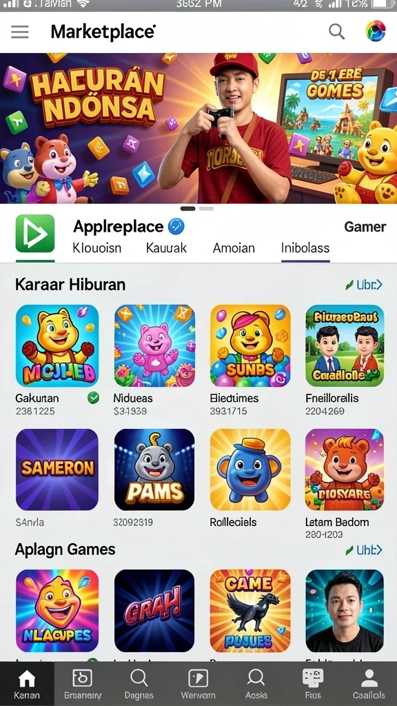 Tampilan antarmuka yang menarik dan mudah dipahami.