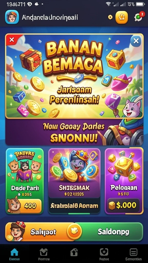 Tampilan antarmuka yang menarik dan mudah digunakan.