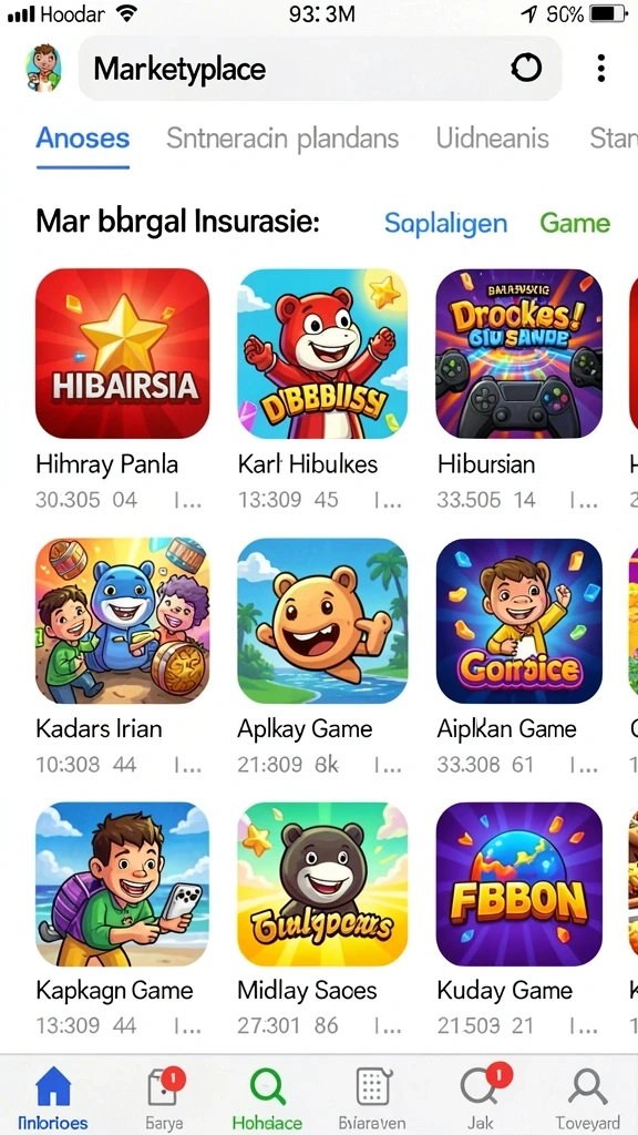 Ilustrasi menampilkan mode multiplayer yang seru.