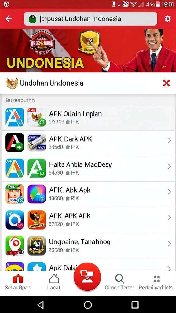 Tampilan antarmuka utama AGENJITU yang menarik.