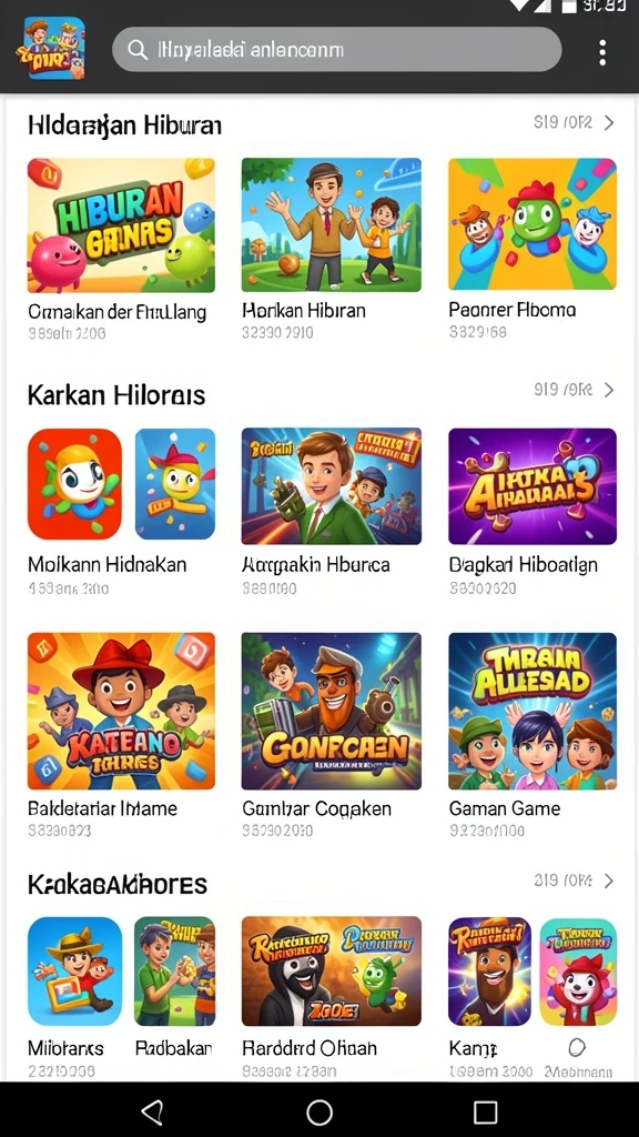 Tampilan antarmuka yang sederhana dan intuitif.