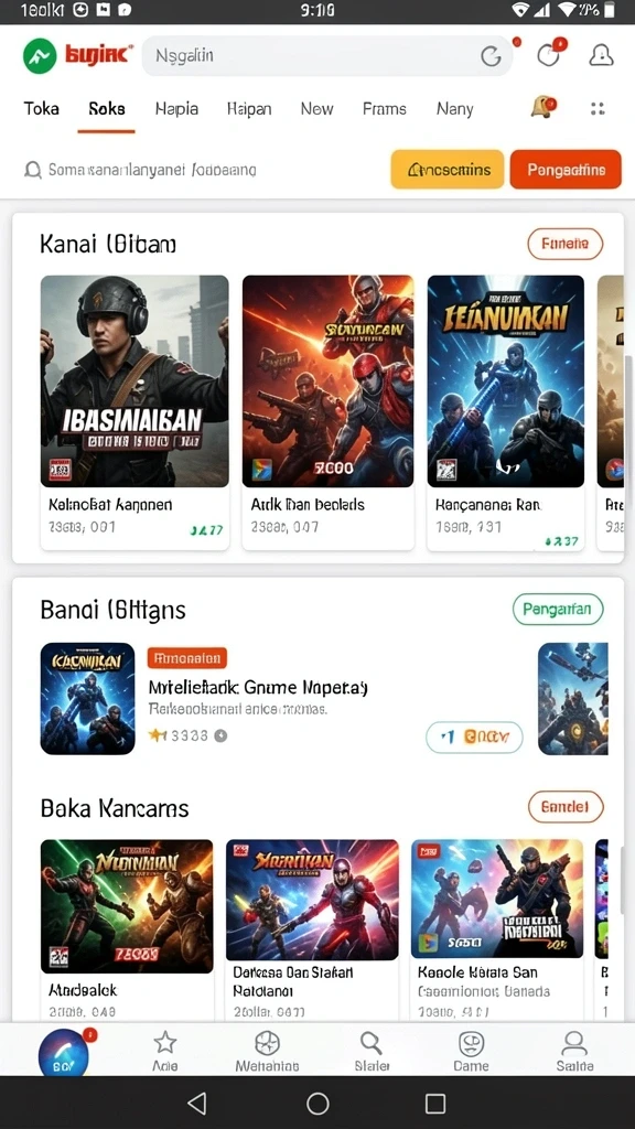 Interaksi dengan komunitas yang aktif dan mendukung.