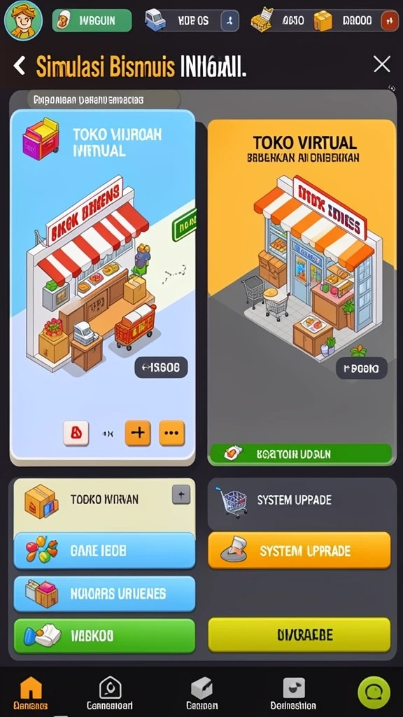 Tampilan antarmuka yang menarik dan mudah digunakan.