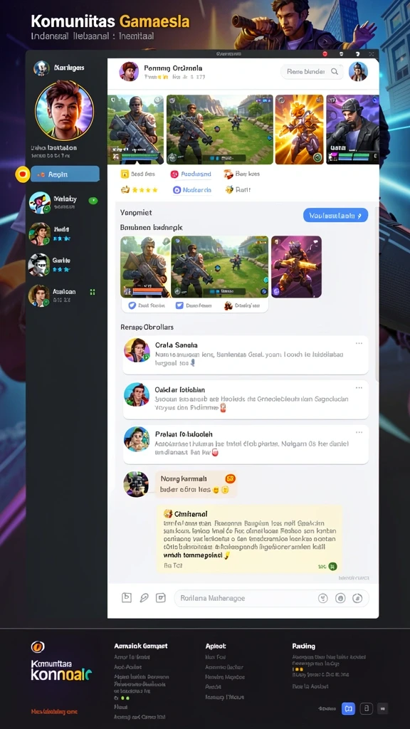 Grafik permainan yang memukau dan interaktif.