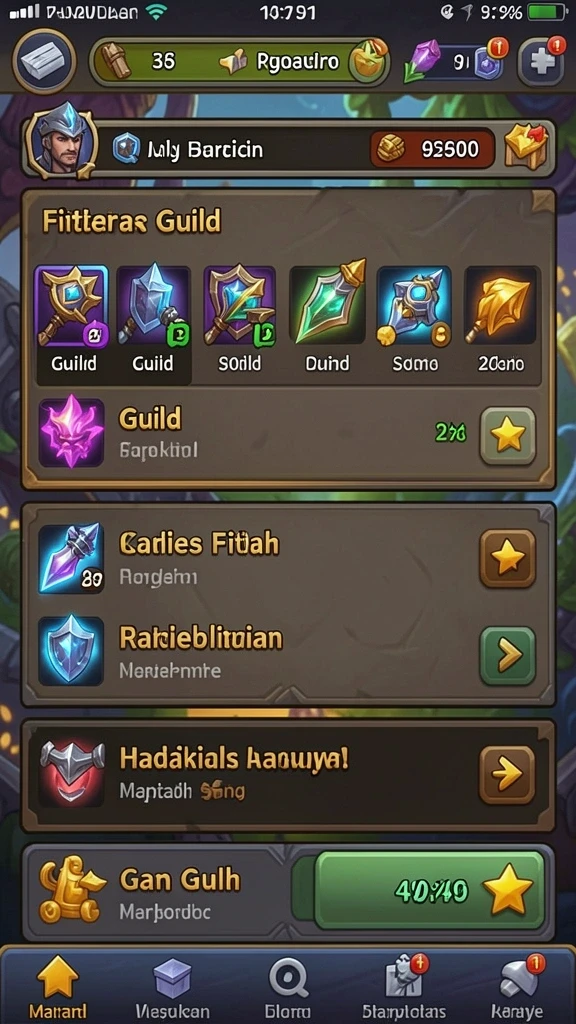 Mode multiplayer yang memungkinkan interaksi antar pemain.