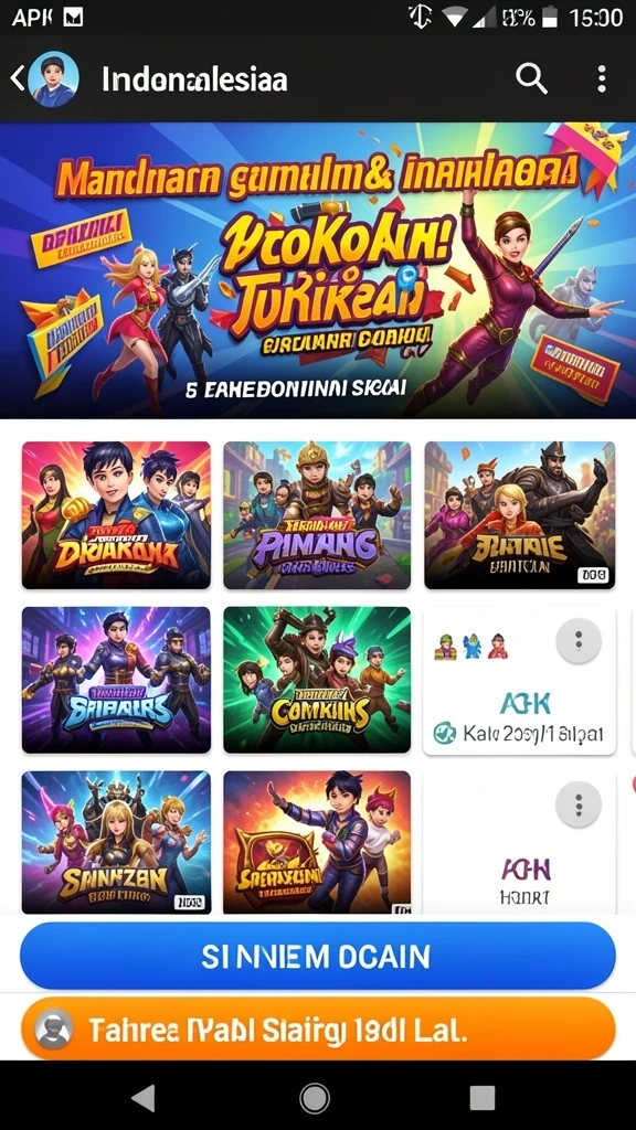 Tampilan antarmuka yang menarik dan mudah dipahami.