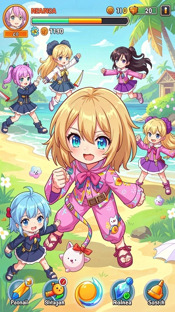 Fitur multiplayer yang memungkinkan kerjasama dengan teman.