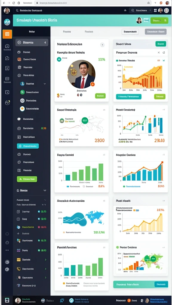 Karakter-karakter unik dengan desain menarik.