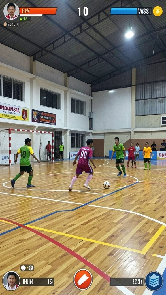 Misi dan tantangan yang menantang setiap pemain.