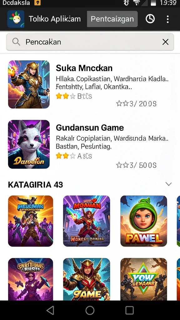 Tampilan antarmuka yang modern dan intuitif.