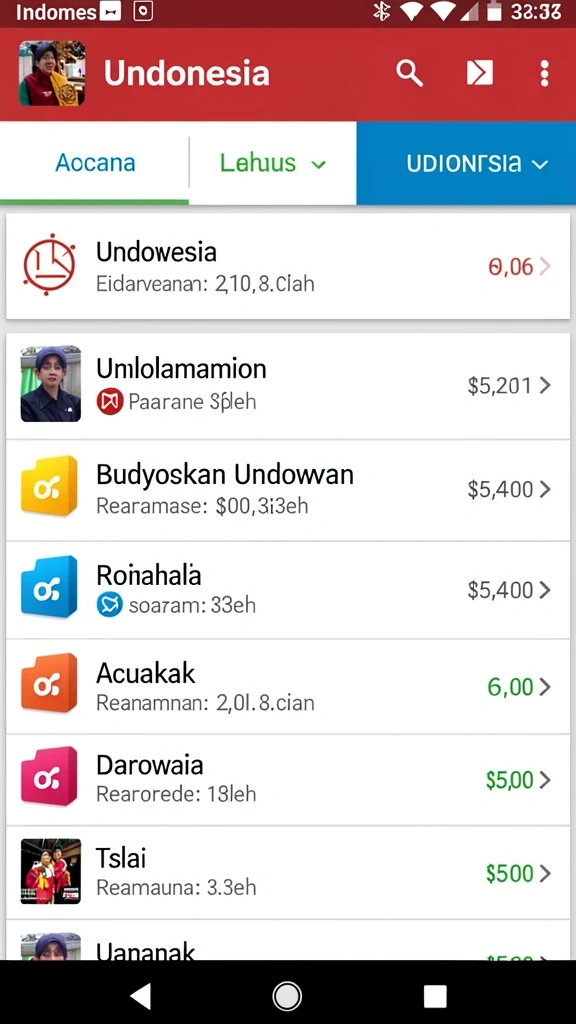 Antarmuka pengguna yang intuitif dan mudah dinavigasi.