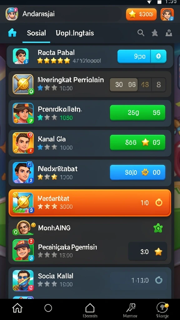 Antarmuka pengguna yang intuitif dan mudah dipahami.