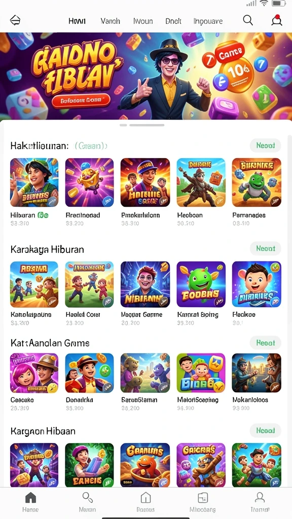 Tantangan seru yang membuat adrenalin Anda terpacu.