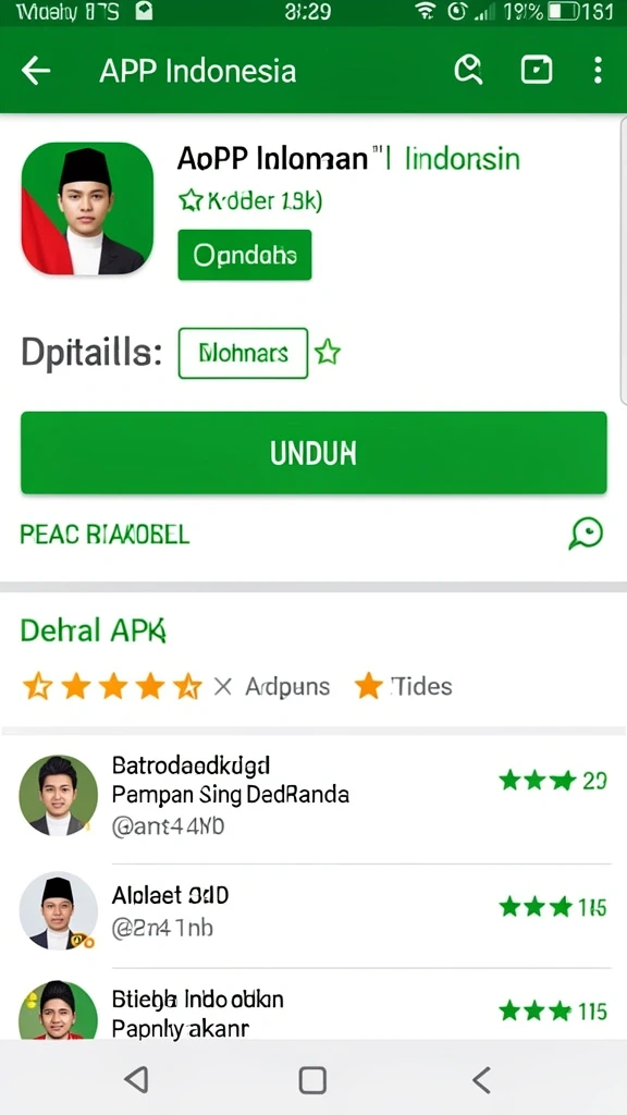 Tampilan antarmuka yang intuitif dan mudah digunakan.