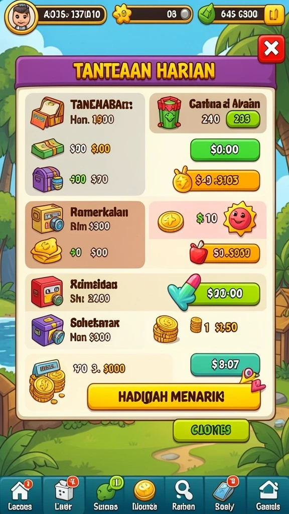 Karakter unik dengan kemampuan khusus yang menarik.