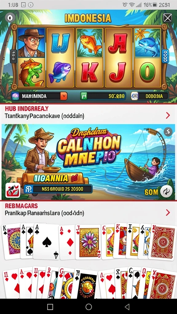 Fitur turnamen dengan hadiah menarik.