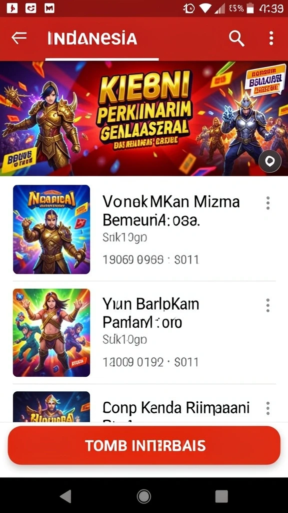 Tampilan antarmuka yang menarik dan mudah dinavigasi.