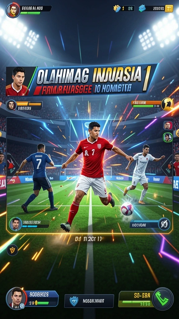 Tampilan antarmuka utama yang menarik.