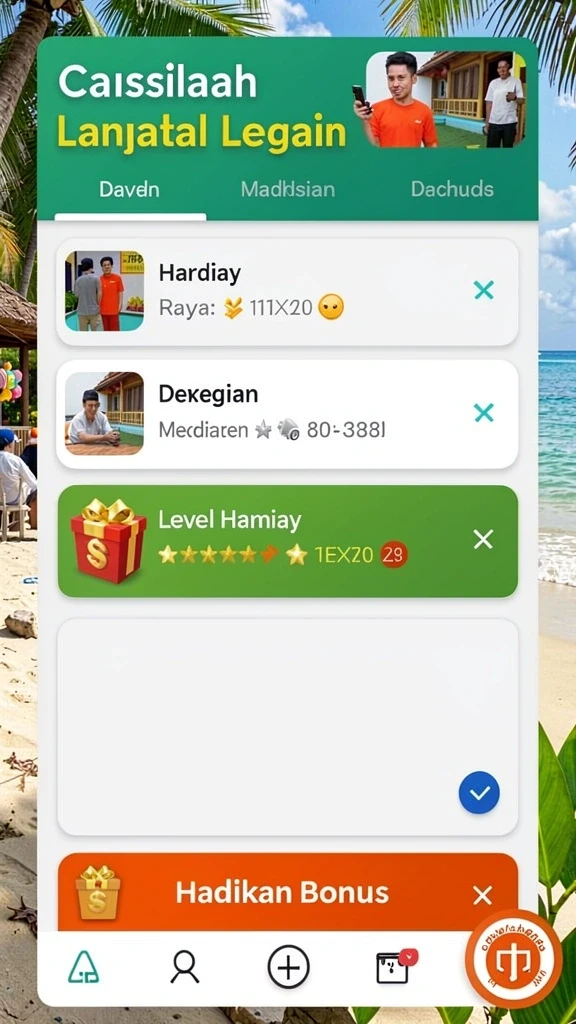 Grafik berkualitas tinggi yang membuat permainan semakin hidup.