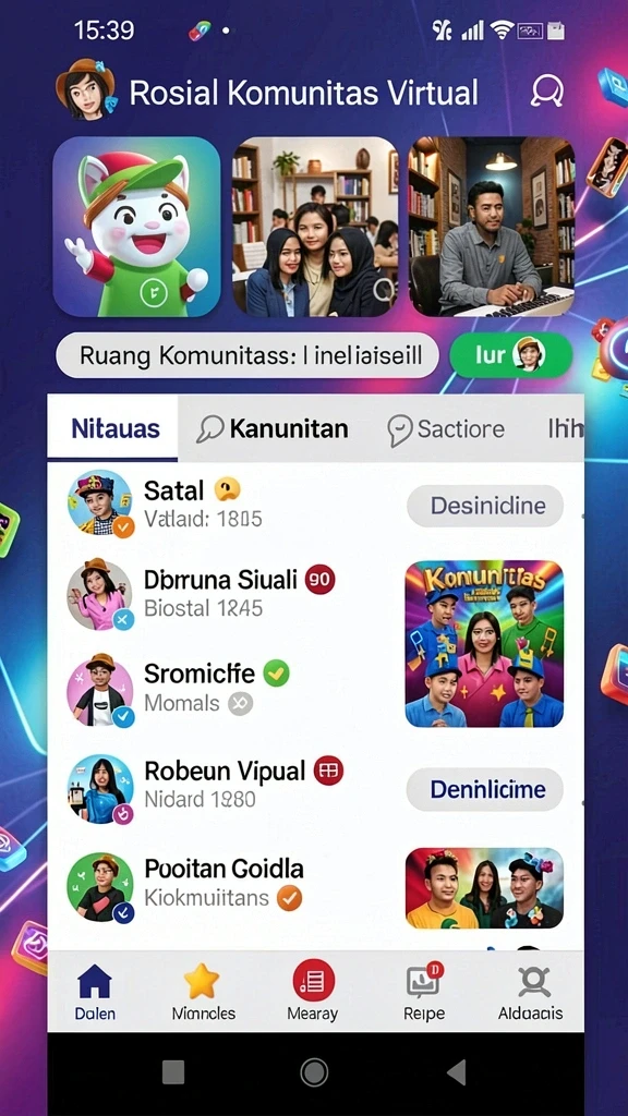 Berbagai karakter dengan keterampilan unik untuk dipilih.