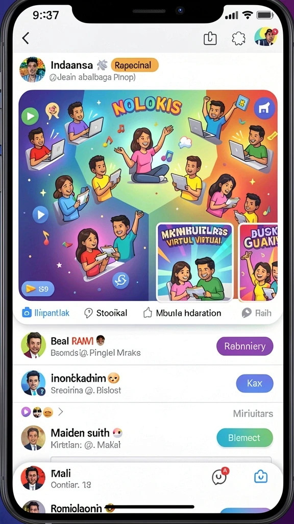 Tampilan antarmuka yang user-friendly.