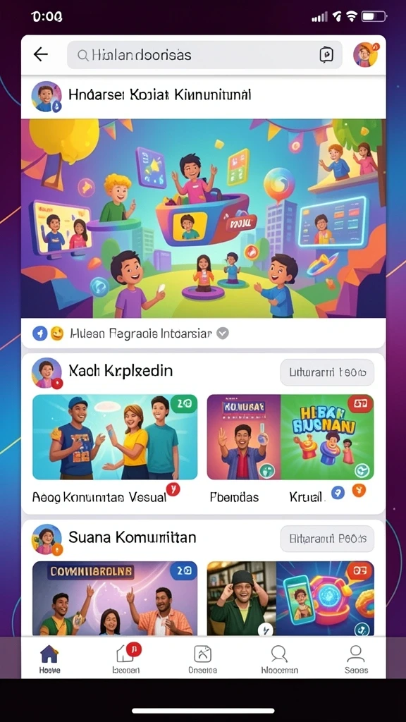Tampilan antarmuka pengguna yang menarik dan mudah dinavigasi.
