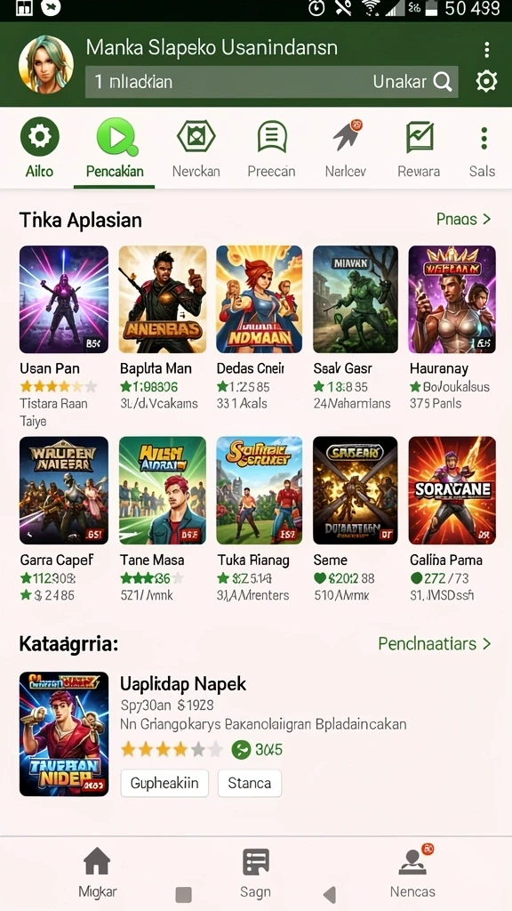 Antarmuka sederhana dan mudah dipahami.