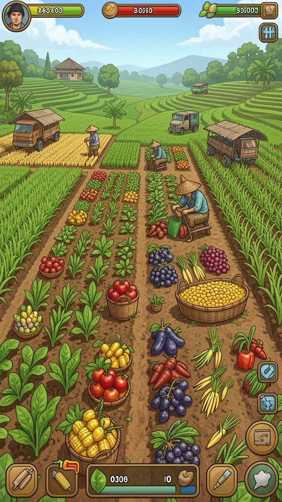 Gameplay yang seru dengan berbagai tantangan menarik.