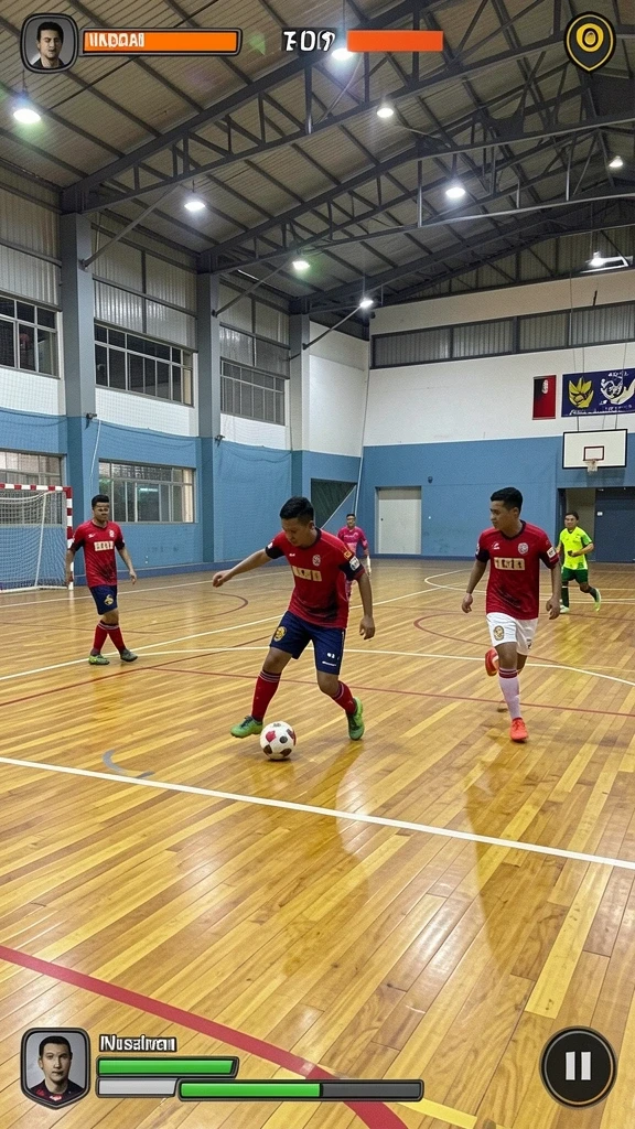 Tampilan awal permainan yang memukau.