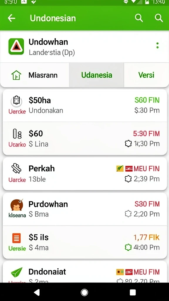 Tampilan antarmuka yang menarik dan mudah digunakan.