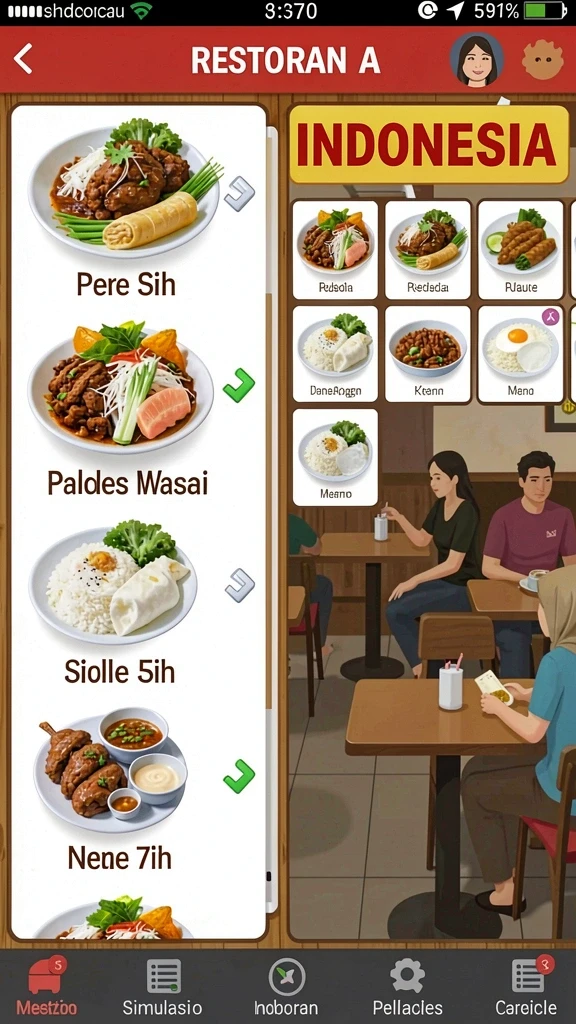 Beragam pilihan tema slot yang seru.