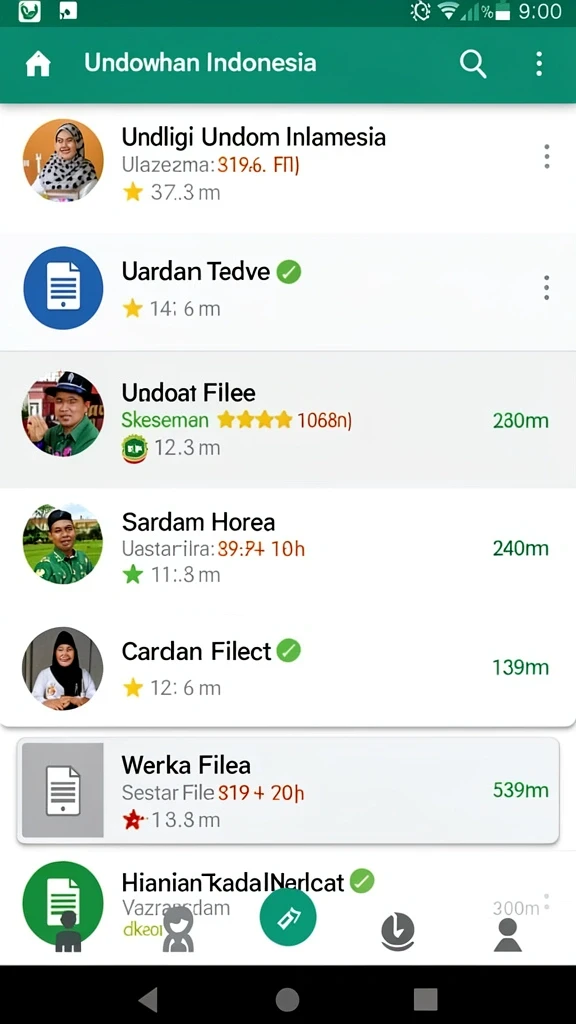 Tampilan antarmuka yang menarik dan intuitif.