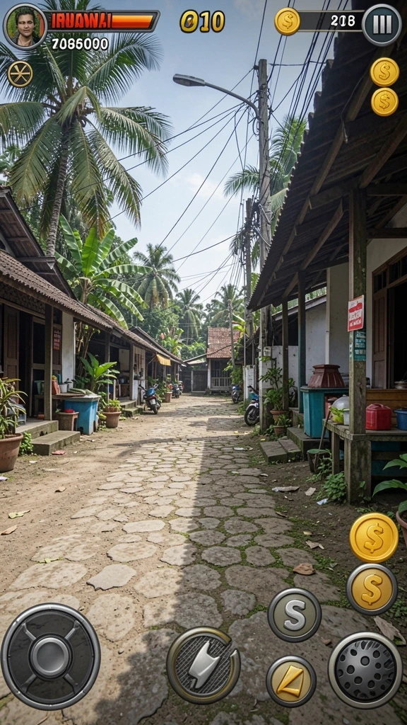 Karakter unik dengan kustomisasi menarik.