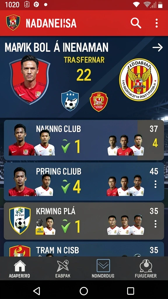Fitur pilihan karakter yang beragam dan unik.
